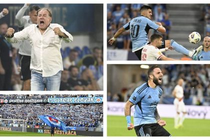 Pamtny vecer v Lige majstrov Plny stadion chladnokrvny Strelec trener Weiss vo vytrzeni