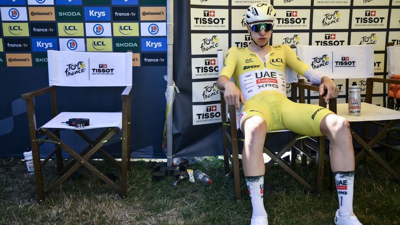 Pogacar s dalsou vyhrou horska casovka skoncila zle