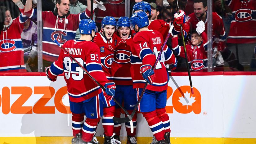 Slafkovskeho Montreal uz nie je na smiech v NHL je najlepsi Creme de la creme prichadza z Ruska