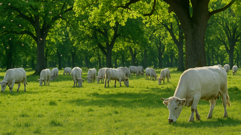 Vcely dostali druhu sancu Navrat krav pod stromy