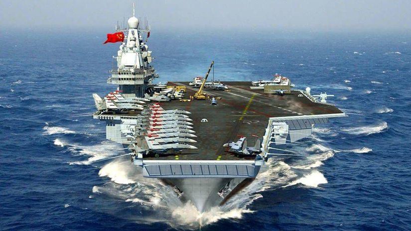 Cinske namornictvo rastie vytvara konkurenciu USA