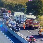 Hroziva nehoda na D1 zrazili sa tri kamiony