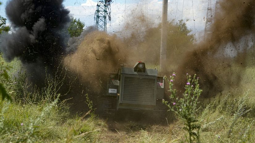 Nenapadni pomocnici Ukrajinske minitanky menia vojnu