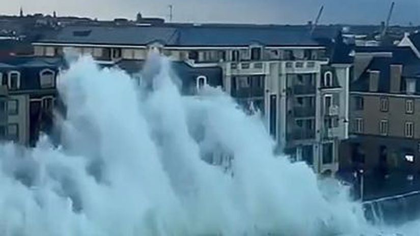 Saint Malo Mesto s najvyssim prilivom a odlivom v Europe