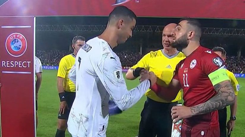 Suboj kapitanov Barseghjan a Ronaldo mal jasny priebeh