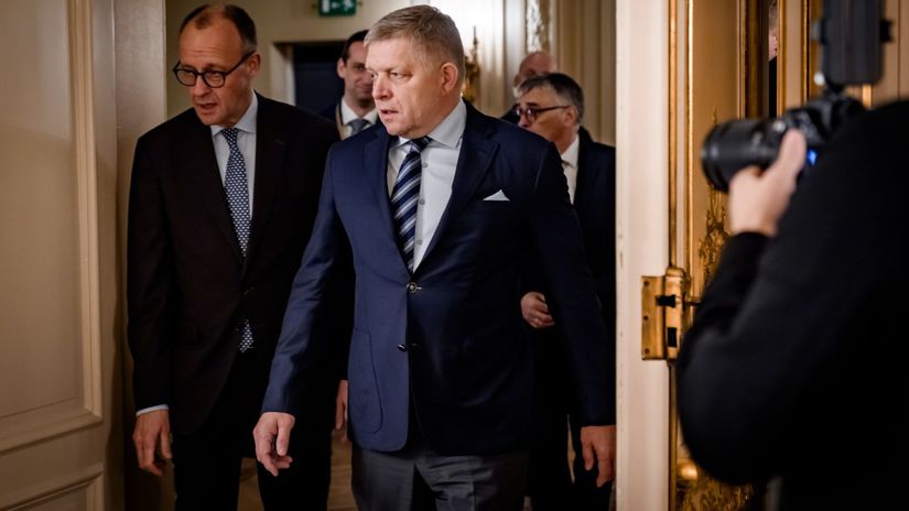 Fico po rokovani s Merzom Ocakavame reviziu zakazu predaja aut s motorom na spalovanie