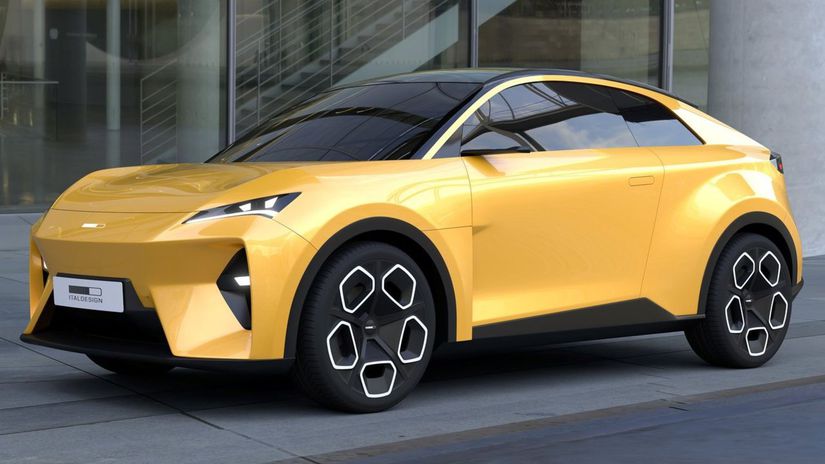 Italdesign EVX Utajene ID Polo sa do vyroby nechysta Nikdy nehovor nikdy