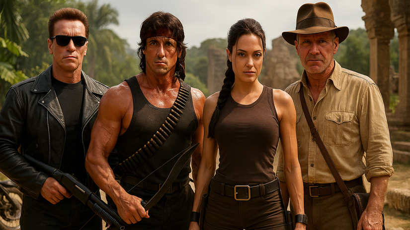 Prekvapive zabery filmovych legend ako zahradkarov