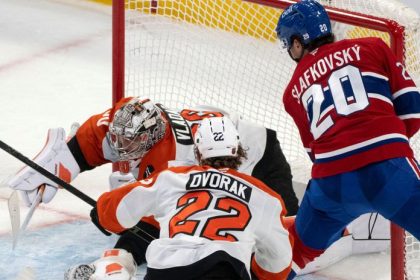 Dostal hokejkou po nose Slafkovsky uder vratil