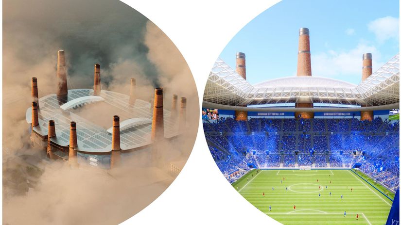 Hrdi na svoju priemyselnu minulost V Birminghame postavia jedinecny stadion