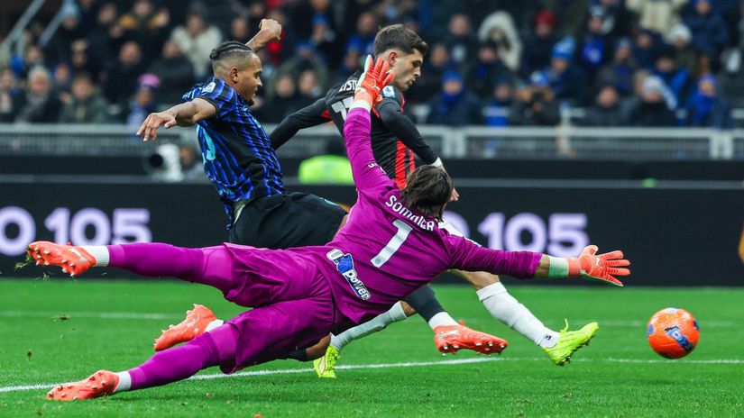 Inter nedal penaltu Modric bol v drese AC vsade Derby della Madonnina rozhodol jeden gol