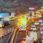 Kolaps na dialnici D1 smerom do Bratislavy