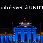 Modre svetla UNICEF Slovenske dominanty sa rozsvietia namodro