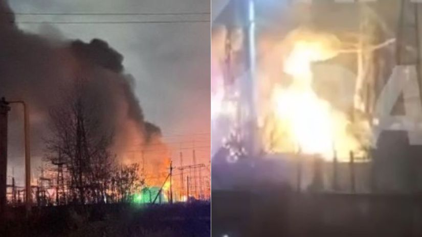 Po rafineriach horia aj rozvodne a teplarne