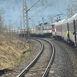 Mesiac od Pezinka Na Liptove takmer zrazil rychlik nakladny vlak