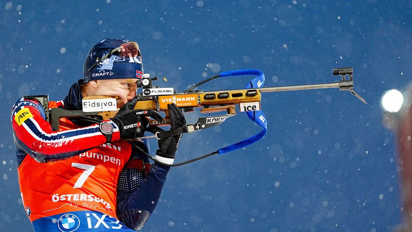 Sok pre biatlonovy svet Mrtva hviezda z Norska
