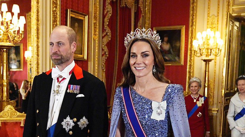 Uchvatna Kate ziarila vo Windsore korunkou vsetkych ohromila