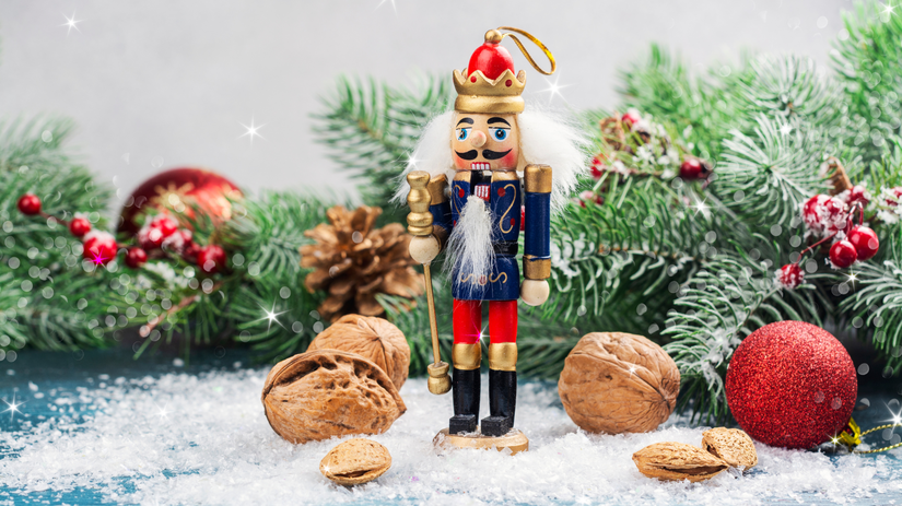 Z nastroja na orechy vianocna ikona Pribeh luskacika