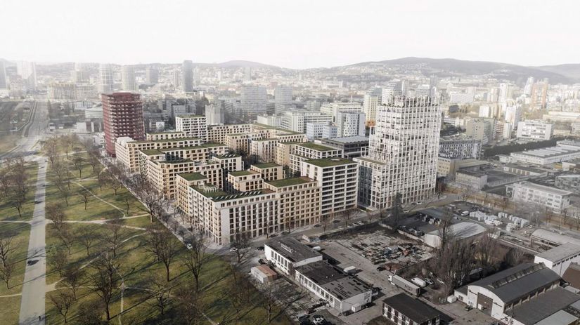 Posledny chatrajuci areal nahradi obrovska stvrt Milionovy projekt Mlynarka prinesie tisicku bytov unikatny park aj novu elektricku