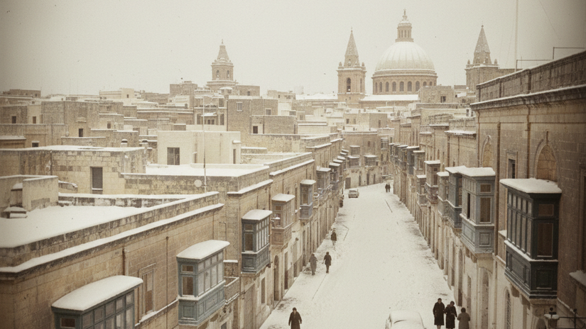 Prebudili sa do bieleho rana ale sneh to nebol Tento europsky ostrov nezazil snezenie uz od roku 1962