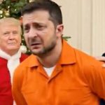 Santa Putin a Santa Trump v AI videu udelili Zelenskemu vazenie