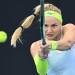 Sramkovu zradilo podanie Slovenka skoncila na rakete Australcanky v Hobarte