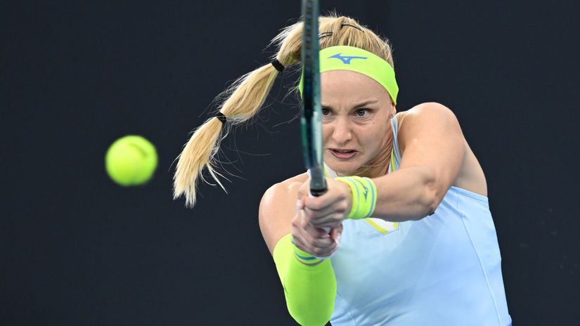 Sramkovu zradilo podanie Slovenka skoncila na rakete Australcanky v Hobarte