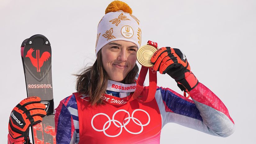 Bola som ako Tomba Kdez e Petra bola si lepsia Ked Vlhova ziskala zlato Talian sa rozplakal