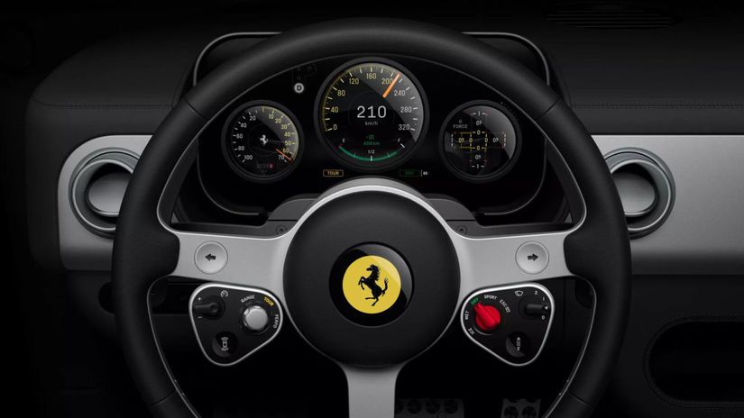 Ferrari Luce Elektricka premiera z Maranella odhalila interier Vyvolava rozpaky