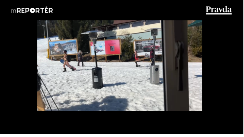 VIDEO Takmer nahi snowboardisti navstivili Kubinsku holu Takto vyzadala ich