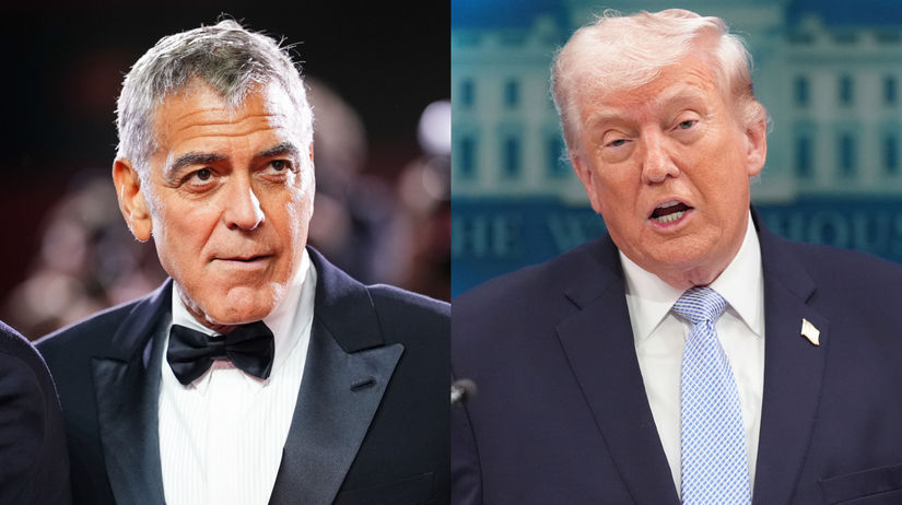 Clooney vracia uder Bielemu domu Moje herectvo nie je zlocin Trumpova hrozba vyhladenim civilizacie ano