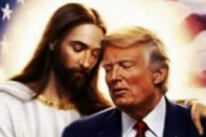 Lavicovi sialenci to nebudu mat v laske Trump rozviril veriacich dalsou fotkou Jezisa