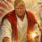 Trump sa vidi ako Jezis Kristus Po prestrele s papezom zdielal kontroverzny obrazok vytovreny AI