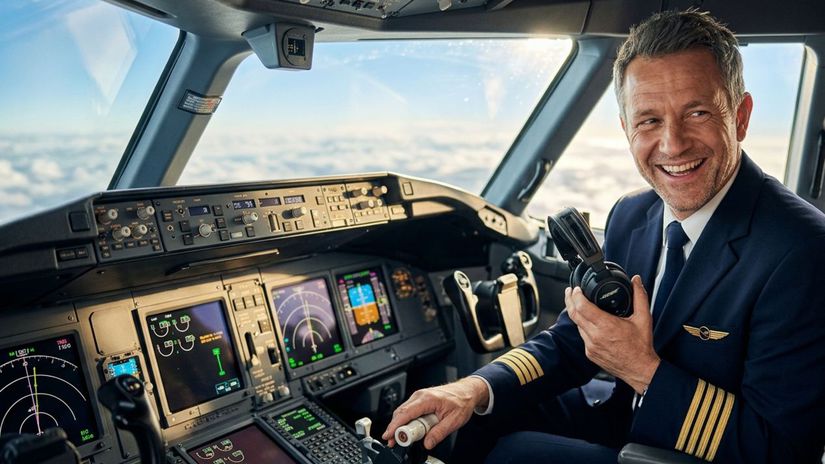 Zlaty zivot v oblakoch Kolko zarabaju najlepsi piloti a ktore aerolinky doposia ponukali najvyssie platy