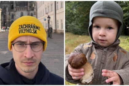 otec kraca napriec slovenskom aby zachranil syna s vzacnym ocheranim malemu vilkovi ubuda cas rodina potrebuje miliony na liecbu