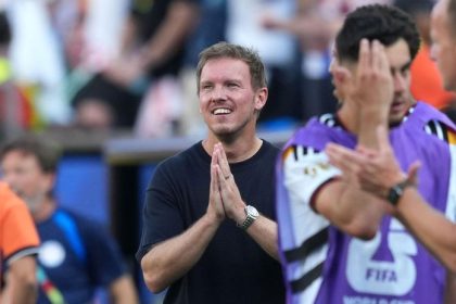 Skandal Je to vtip krical trener Nemcov po vypadnuti Rozzuril ho neuznany gol v predlzeni