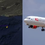 Posledne udaje zaznamenali dramaticky pad potom sa kontakt prerusil po zmiznutom boeingu patra armada