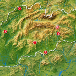 KVIZ Milujete Slovensko Potom bude tato mapa pre vas hrackou Slovensko Cestovanie