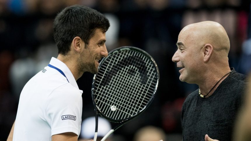 Problemy Djokovic Legendarne Agassi uvedol dovody preco Srb nedosiahol uznanie ako Nadal a Federer Tenis Sportweb